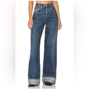 Agolde Dame High Rise Wide Leg in Control